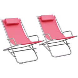 VidaXL 310341, Terrace, Polyvinyl chloride (PVC), Acier, Rose, 120 kg, 690 mm, 610 mm