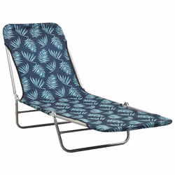 VidaXL 310346 chaise d'extérieur Linge Oxford, Acier