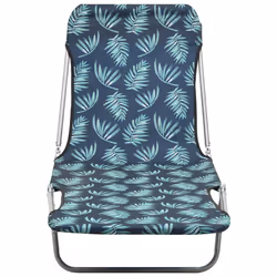 VidaXL 310346 chaise d'extérieur Linge Oxford, Acier