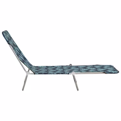 VidaXL 310346 chaise d'extérieur Linge Oxford, Acier - Vue supplémentaire 4