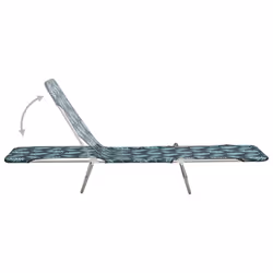 VidaXL 310346 chaise d'extérieur Linge Oxford, Acier - Vue supplémentaire 5