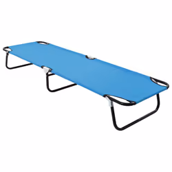 VidaXL 310348, Linge, Siège rembourré, Oxford, Polyvinyl chloride (PVC), Acier, Bleu, Turquoise, 120 kg, 1900 mm
