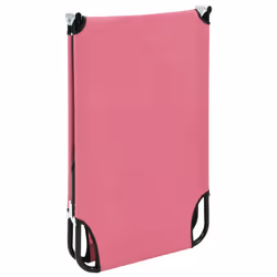 VidaXL 310349 chaise d'extérieur Linge Siège rembourré Oxford, Polyvinyl chloride (PVC), Acier Rose - Vue supplémentaire 6