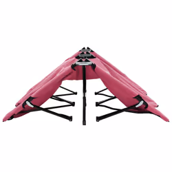 VidaXL 310353 chaise d'extérieur Linge Siège rembourré Tissu, Polyester Rose - Vue supplémentaire 4