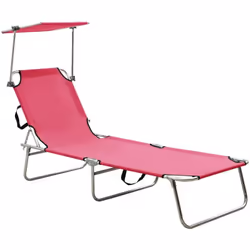 VidaXL 310363, Linge, Siège rembourré, Polyester, Rose, 120 kg, 575 mm
