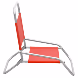 VidaXL 310367 chaise d'extérieur Terrace Oxford, Acier Rouge - Vue supplémentaire 4