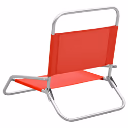 VidaXL 310367 chaise d'extérieur Terrace Oxford, Acier Rouge - Vue supplémentaire 5