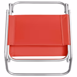 VidaXL 310367 chaise d'extérieur Terrace Oxford, Acier Rouge - Vue supplémentaire 6