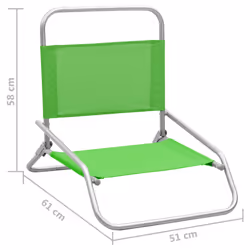 VidaXL 310370 chaise d'extérieur Terrace Oxford, Acier Vert - Vue supplémentaire 8