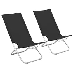 VidaXL 310375 chaise d'extérieur Terrace Oxford, Acier Noir