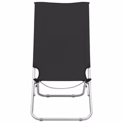 VidaXL 310375 chaise d'extérieur Terrace Oxford, Acier Noir