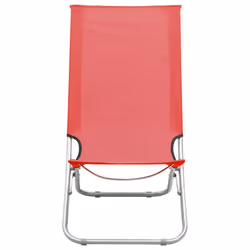 VidaXL 310376 chaise d'extérieur Terrace Oxford, Acier Rouge