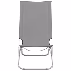VidaXL 310377 chaise d'extérieur Terrace Oxford, Acier Gris
