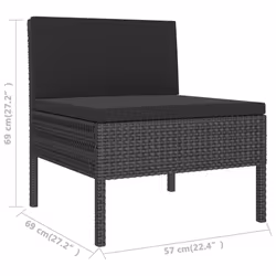 VidaXL 310203 ensemble de meubles de jardin - Vue supplémentaire 6