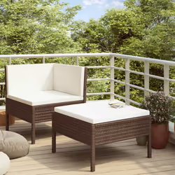 Créez un espace de détente attrayant et relaxant dont vous avez toujours rêvé avec notre salon de jardin. Vous pouvez profite ...