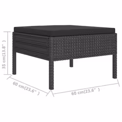 VidaXL 310207 ensemble de meubles de jardin - Vue supplémentaire 6