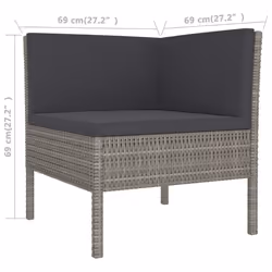 VidaXL 310208 ensemble de meubles de jardin - Vue supplémentaire 5