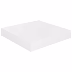 VidaXL 323739, Panneaux MDF, Métal, Blanc, 5 kg, 230 mm, 235 mm, 38 mm