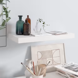 Cette étagère murale élégante est destinée à être le point de mire de votre maison. Avec un système de montage invisible, cet ...