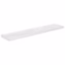 vidaXL Étagère murale flottante Blanc brillant 120x23,5x3,8 cm MDF - TU