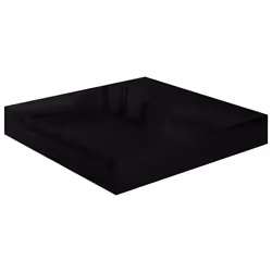 VidaXL 323760, Panneaux MDF, Métal, Noir, 5 kg, 230 mm, 235 mm, 38 mm