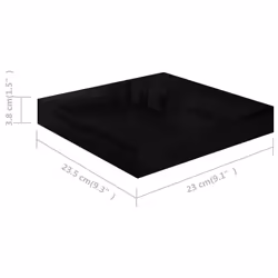 VidaXL 323760 étagères Panneaux MDF, Métal Noir - Vue supplémentaire 6