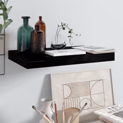 VidaXL 323763, Panneaux MDF, Métal, Noir, 5 kg, 400 mm, 230 mm, 38 mm