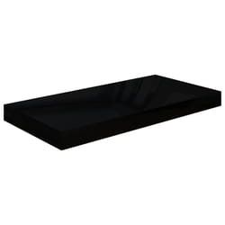 VidaXL 323766 étagères Panneaux MDF, Métal Noir