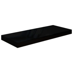 VidaXL 323769 étagères Panneaux MDF, Métal Noir