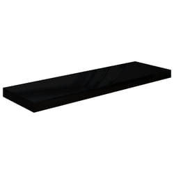 VidaXL 323775 étagères Panneaux MDF, Métal Noir