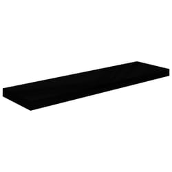 VidaXL 323778 étagères Panneaux MDF, Métal Noir