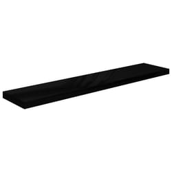 VidaXL 323779 étagères Panneaux MDF, Métal Noir