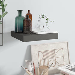 VidaXL 323781 étagères Panneaux MDF, Métal Gris