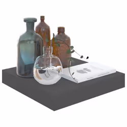 VidaXL 323781 étagères Panneaux MDF, Métal Gris