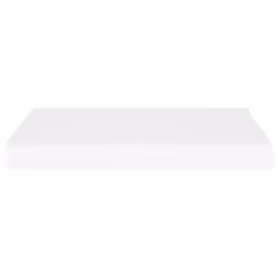 VidaXL 323808 étagères Panneaux MDF, Métal Blanc