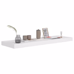 VidaXL 323814 étagères Panneaux MDF, Métal Blanc