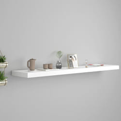 Vidaxl - tagère murale flottante blanc 120x23,5x3,8 cm mdf