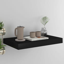 Étagère murale flottante noir 40x23x3,8 cm MDF vidaXL