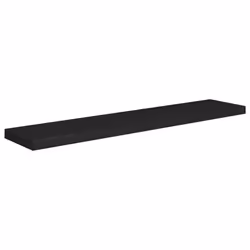 VidaXL 323842 étagères Panneaux MDF, Métal Noir