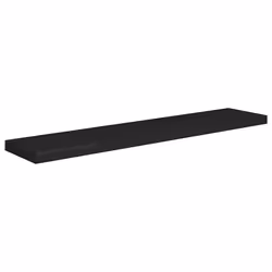 VidaXL 323843 étagères Panneaux MDF, Métal Noir
