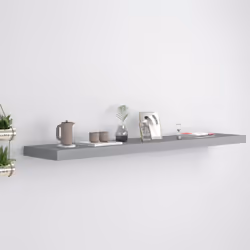 VidaXL 323862, Panneaux MDF, Métal, Gris, 10 kg, 1200 mm, 235 mm, 38 mm