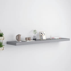 VidaXL 323862 étagères Panneaux MDF, Métal Gris