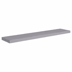 VidaXL 323864 étagères Panneaux MDF, Métal Gris