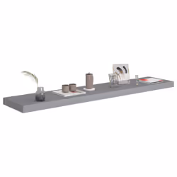 VidaXL 323864 étagères Panneaux MDF, Métal Gris - Vue supplémentaire 6