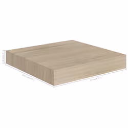 VidaXL 323865 étagères Panneaux MDF, Métal Chêne - Vue supplémentaire 7