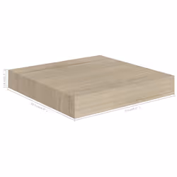 VidaXL 323868 étagères Panneaux MDF, Métal Chêne - Vue supplémentaire 7
