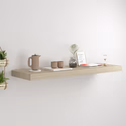 VidaXL 323877 étagères Panneaux MDF, Métal Chêne