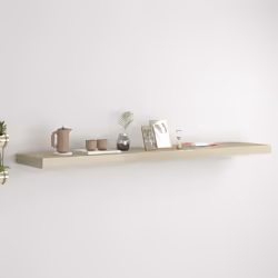 VidaXL 323883 étagères Panneaux MDF, Métal Chêne