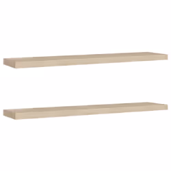 VidaXL 323884, Panneaux MDF, Métal, Chêne, 1200 mm, 235 mm, 38 mm, 2 pièce(s)