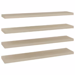 VidaXL 323885, Panneaux MDF, Métal, Chêne, 1200 mm, 235 mm, 38 mm, 4 pièce(s)